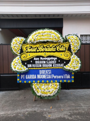 Papan Bunga Duka di Pagaden